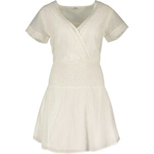Pepe Jeans Dea Short Sleeve Short Dress Mousse White XS Women Pepe Jeans Dea Short Sleeve Short Dress Mousse White XS Women