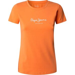 Pepe Jeans New Virginia Short Sleeve T-shirt Washed Orange M Women Pepe Jeans New Virginia Short Sleeve T-shirt Washed Orange M Women