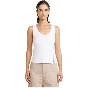 G-star Asymmetrical Slim Sleeveless T-shirt White L Women G-star Asymmetrical Slim Sleeveless T-shirt White L Women