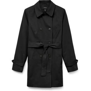 Vero Moda Chelsea Olivia Trench Coat Black S Women Vero Moda Chelsea Olivia Trench Coat Black S Women
