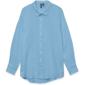 Vero Moda Natali Nia Long Sleeve Shirt Airy Blue XS Women Vero Moda Natali Nia Long Sleeve Shirt Airy Blue XS Women