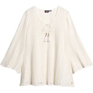 Superdry Ibiza Lace Short Dress Off White M Women Superdry Ibiza Lace Short Dress Off White M Women