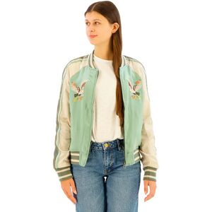 Superdry Suikajan Embroidered Bomber Jacket Desert Sage Green XS Women Superdry Suikajan Embroidered Bomber Jacket Desert Sage Green XS Women