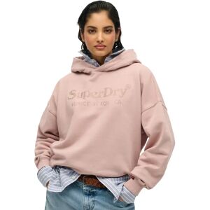 Superdry Venue Metallic Relaxed Hoodie Mauve L Women Superdry Venue Metallic Relaxed Hoodie Mauve L Women