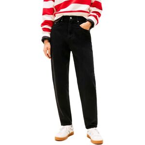 Tommy Jeans Ai4185 Mom Tapered Fit High Waist Jeans Denim Black 24 Women Tommy Jeans Ai4185 Mom Tapered Fit High Waist Jeans Denim Black 24 Women