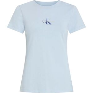 Calvin Klein Jeans Gradient Monologo Slim Short Sleeve T-shirt Niagara Mist S Women Calvin Klein Jeans Gradient Monologo Slim Short Sleeve T-shirt Niagara Mist S Women