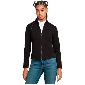 G-star Biker Leather Jacket Dark Black M Women G-star Biker Leather Jacket Dark Black M Women