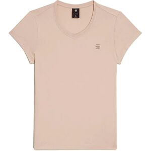 G-star Eyben Slim 2.0 Short Sleeve V Neck T-shirt Dark Brick XS Women G-star Eyben Slim 2.0 Short Sleeve V Neck T-shirt Dark Brick XS Women