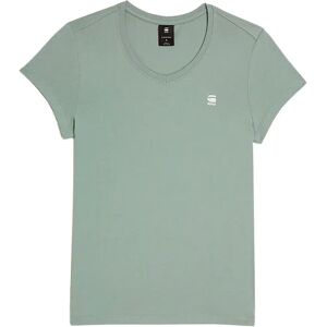 G-star Eyben Slim 2.0 Short Sleeve V Neck T-shirt Iceberg Green XL Women G-star Eyben Slim 2.0 Short Sleeve V Neck T-shirt Iceberg Green XL Women