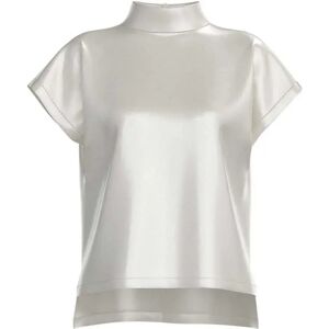 Hugo Boss Caneli 1 10263720 Short Sleeve Blouse Natural 36 Women Hugo Boss Caneli 1 10263720 Short Sleeve Blouse Natural 36 Women