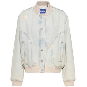 Hugo Boss Blue Gamoa 10259235 Denim Jacket Light / Pastel Blue M Women Hugo Boss Blue Gamoa 10259235 Denim Jacket Light / Pastel Blue M Women
