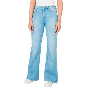 Pepe Jeans Flare High Waist Jeans Denim / Light Blue Slightly Used 27 Women Pepe Jeans Flare High Waist Jeans Denim / Light Blue Slightly Used 27 Women