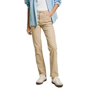 Pepe Jeans High Rise Slim Tessa Pants Light Biscuit Beige 28 Women Pepe Jeans High Rise Slim Tessa Pants Light Biscuit Beige 28 Women