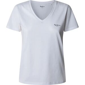 Pepe Jeans Macy Short Sleeve V Neck T-shirt White M Women Pepe Jeans Macy Short Sleeve V Neck T-shirt White M Women