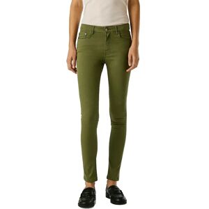 Pepe Jeans Mid Rise Skinny Thelma Pants Khaki Green 26 Women Pepe Jeans Mid Rise Skinny Thelma Pants Khaki Green 26 Women
