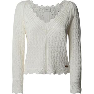 Pepe Jeans Olya Sweater Mousse White XS Women Pepe Jeans Olya Sweater Mousse White XS Women