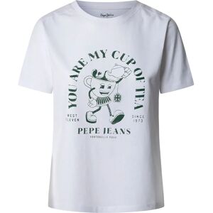 Pepe Jeans Raquel Short Sleeve T-shirt White XL Women Pepe Jeans Raquel Short Sleeve T-shirt White XL Women