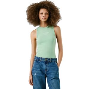 Pepe Jeans Viv Sleeveless T-shirt Fresh Green L Women Pepe Jeans Viv Sleeveless T-shirt Fresh Green L Women
