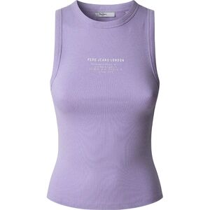 Pepe Jeans Viv Sleeveless T-shirt Lilac L Women Pepe Jeans Viv Sleeveless T-shirt Lilac L Women
