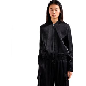 Armani Exchange Xw000138_af10839 Bomber Jacket Black XS Women Armani Exchange Xw000138_af10839 Bomber Jacket Black XS Women