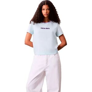 Calvin Klein Jeans D2 Fashion Retro Logo Short Sleeve T-shirt Cooling Oasis XS Women Calvin Klein Jeans D2 Fashion Retro Logo Short Sleeve T-shirt Cooling Oasis XS Women