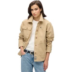 Superdry W5011767a Jacket Canyon Beige XL Women Superdry W5011767a Jacket Canyon Beige XL Women