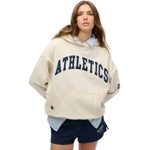 Superdry Ath Ess Relaxed Hoodie Desert Bone Off White XS Women Superdry Ath Ess Relaxed Hoodie Desert Bone Off White XS Women