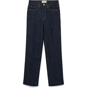 Vero Moda Awalice Straight Fit Ra3032 High Waist Jeans Dark Blue Denim / Rinse 25 Women Vero Moda Awalice Straight Fit Ra3032 High Waist Jeans Dark Blue Denim / Rinse 25 Women