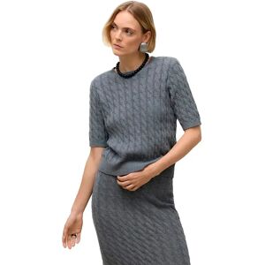 Vero Moda Awlorella 2/4 Sweater Medium Grey Melange S Women Vero Moda Awlorella 2/4 Sweater Medium Grey Melange S Women