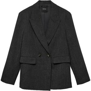 Vero Moda Bestie Loose Blazer Dark Grey Melange XS Women Vero Moda Bestie Loose Blazer Dark Grey Melange XS Women
