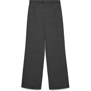 Vero Moda Texas Straight Fit Pants Dark Grey Melange L Women Vero Moda Texas Straight Fit Pants Dark Grey Melange L Women