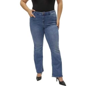 Vero Moda Curve Flash Flared Fit Li347 Jeans Medium Blue Denim 54 Women Vero Moda Curve Flash Flared Fit Li347 Jeans Medium Blue Denim 54 Women