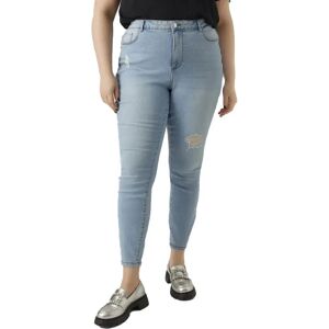 Vero Moda Curve Sophia Skinny Fit Vi3376 High Waist Jeans Light Blue Denim 54 Women Vero Moda Curve Sophia Skinny Fit Vi3376 High Waist Jeans Light Blue Denim 54 Women