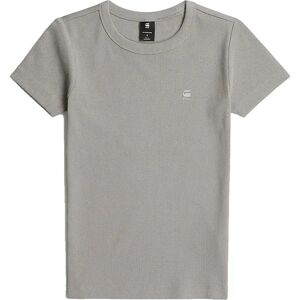 G-star Rib Short Sleeve T-shirt Wild Dove XL Women G-star Rib Short Sleeve T-shirt Wild Dove XL Women