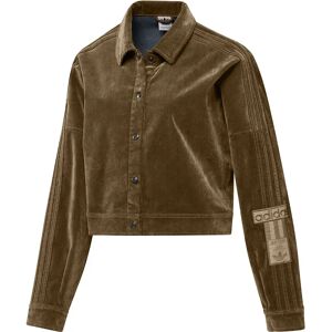 adidas Originals Adibreak Brushed Twill Jacket Cardboard XL Women adidas Originals Adibreak Brushed Twill Jacket Cardboard XL Women