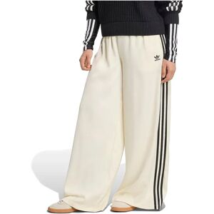 adidas Originals Adicolor Satin Wide Leg Joggers Cream White / Black 46 Women adidas Originals Adicolor Satin Wide Leg Joggers Cream White / Black 46 Women