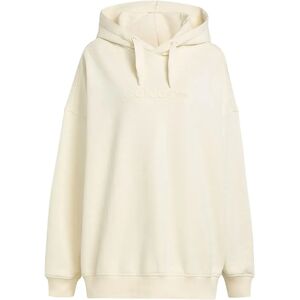 adidas Originals Essentials Linear Oversized Hoodie Cream White M Women adidas Originals Essentials Linear Oversized Hoodie Cream White M Women