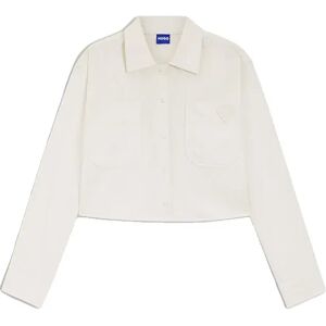 Hugo Boss Edia 10260730 Blue Blouse Open White 34 Women Hugo Boss Edia 10260730 Blue Blouse Open White 34 Women