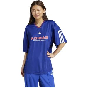 adidas House Of Tiro Nations Pack Boyfriend Short Sleeve T-shirt Semi Lucid Blue XL Women adidas House Of Tiro Nations Pack Boyfriend Short Sleeve T-shirt Semi Lucid Blue XL Women
