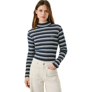 Pepe Jeans Belen Long Sleeve T-shirt Dulwich Blue XL Women Pepe Jeans Belen Long Sleeve T-shirt Dulwich Blue XL Women