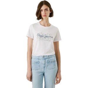 Pepe Jeans Bero Short Sleeve T-shirt White L Women Pepe Jeans Bero Short Sleeve T-shirt White L Women