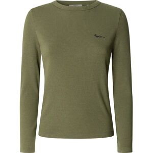 Pepe Jeans Betina Long Sleeve T-shirt Khaki Green L Women Pepe Jeans Betina Long Sleeve T-shirt Khaki Green L Women