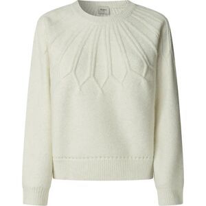 Pepe Jeans Claudia Sweater Oyster White L Women Pepe Jeans Claudia Sweater Oyster White L Women