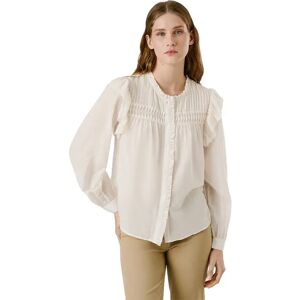 Pepe Jeans Loir Long Sleeve Shirt Oyster White L Women Pepe Jeans Loir Long Sleeve Shirt Oyster White L Women