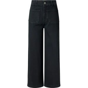 Pepe Jeans Wide Crop Tania Pocket High Waist Pants Dulwich Blue 31 Women Pepe Jeans Wide Crop Tania Pocket High Waist Pants Dulwich Blue 31 Women