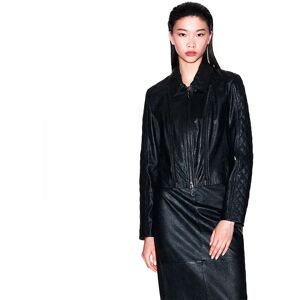 Armani Exchange Xw000654_af16212 Leather Jacket Black XS Women Armani Exchange Xw000654_af16212 Leather Jacket Black XS Women