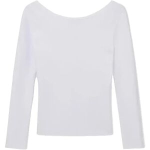Armani Exchange Xw001447_af10352 Sweater Optic White L Women Armani Exchange Xw001447_af10352 Sweater Optic White L Women