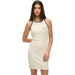 Superdry Athletic Ess Sleeveless Short Dress Off White XL Women Superdry Athletic Ess Sleeveless Short Dress Off White XL Women