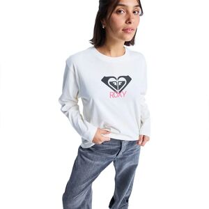 Roxy Hangloose Art Long Sleeve T-shirt Egret XS Women Roxy Hangloose Art Long Sleeve T-shirt Egret XS Women