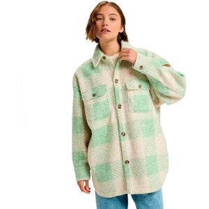 Roxy Over And Above Fleece Jacket Pistachio Be Bold M Women Roxy Over And Above Fleece Jacket Pistachio Be Bold M Women